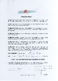 Proclamation cosignée par Olivier Jardé
